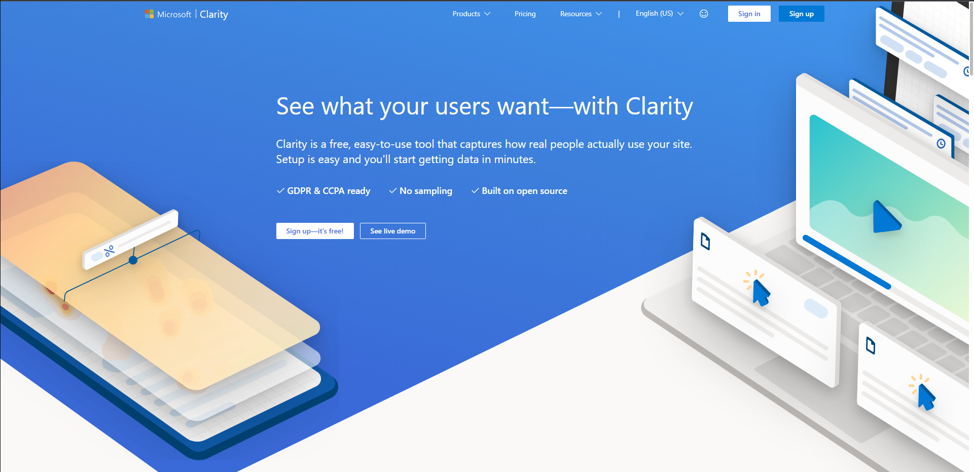 Microsoft Clarity - Free Forever 